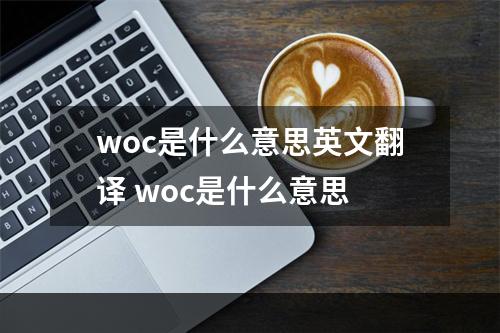 woc是什么意思英文翻译 woc是什么意思