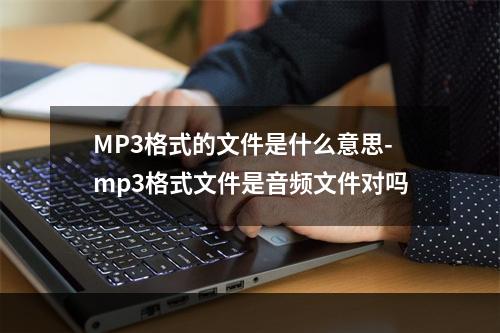 MP3格式的文件是什么意思-mp3格式文件是音频文件对吗